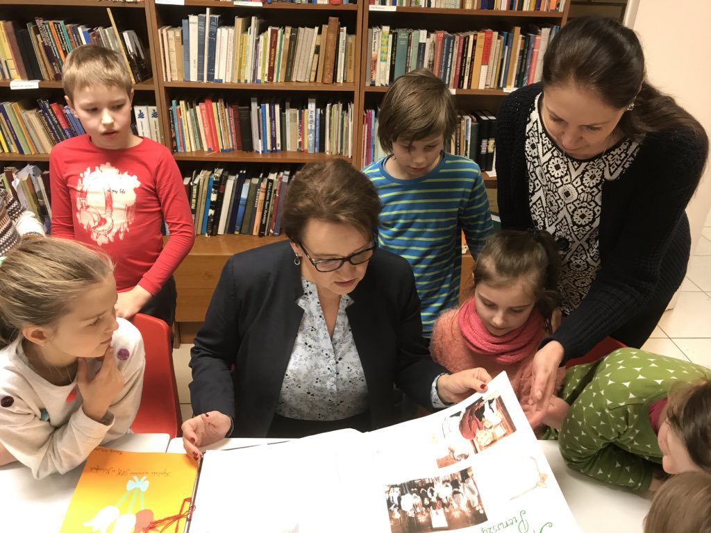 Wizyta pani Minister Edukacji Narodowej Anny Zalewskiej