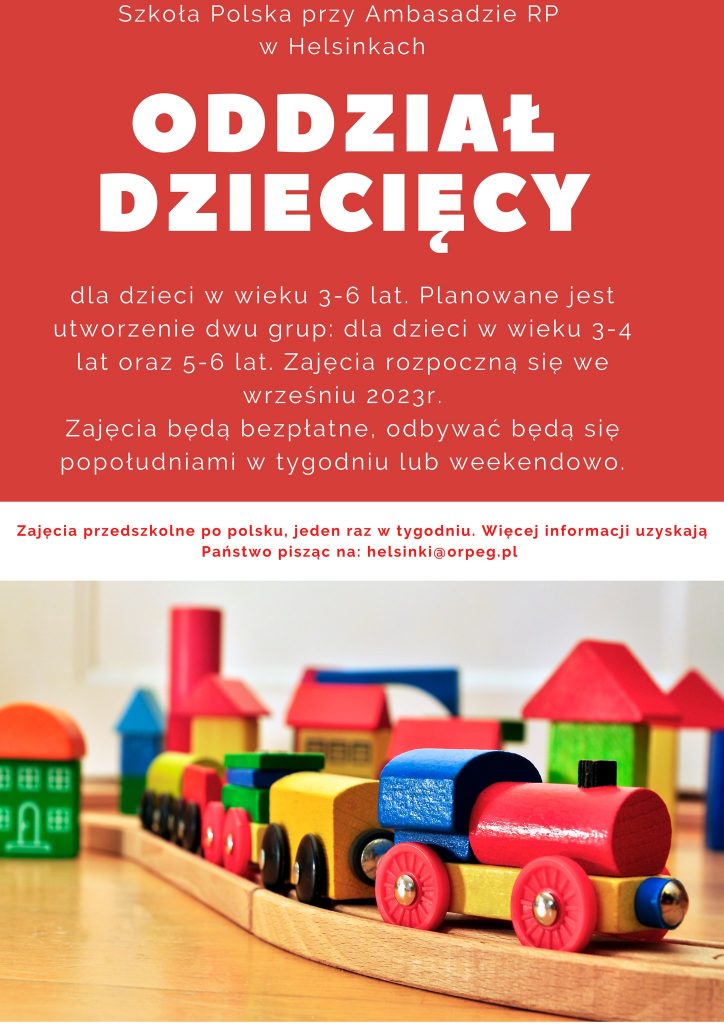 Nabór do oddziału dziecięcego