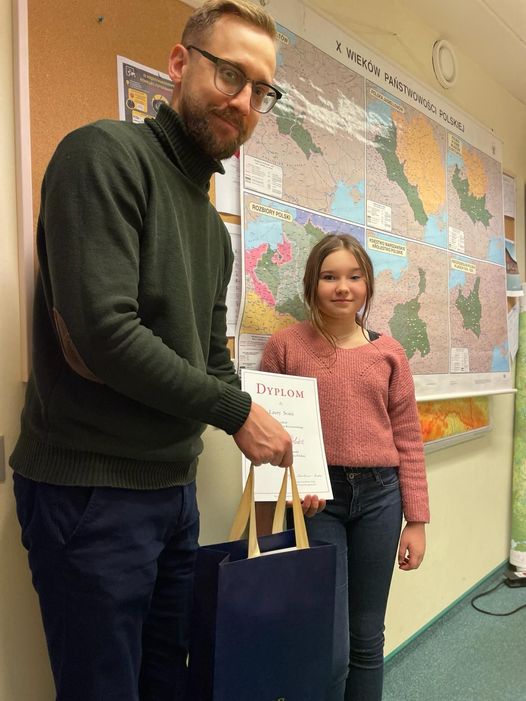 Nagroda w Konkursie Recytatorskim „Słowem-Polska”