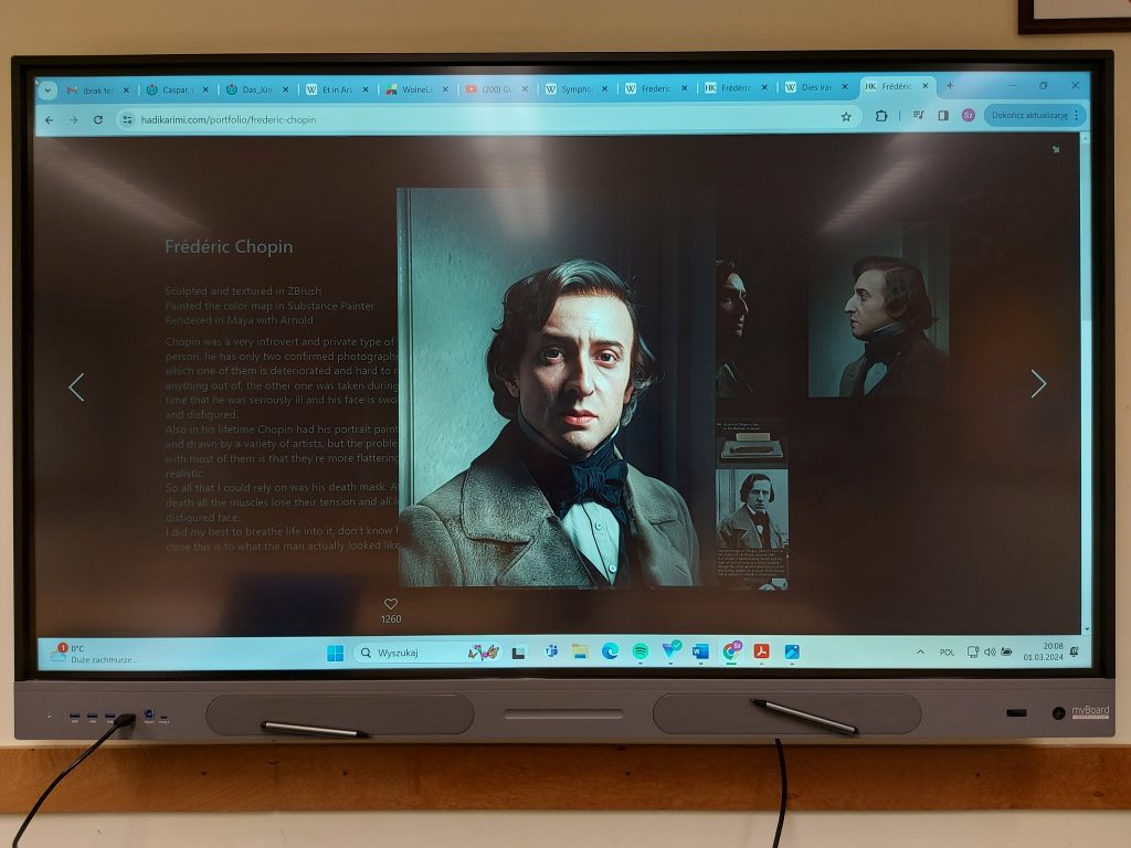 Chopin i romantyczne wizje! (klasa licealna)