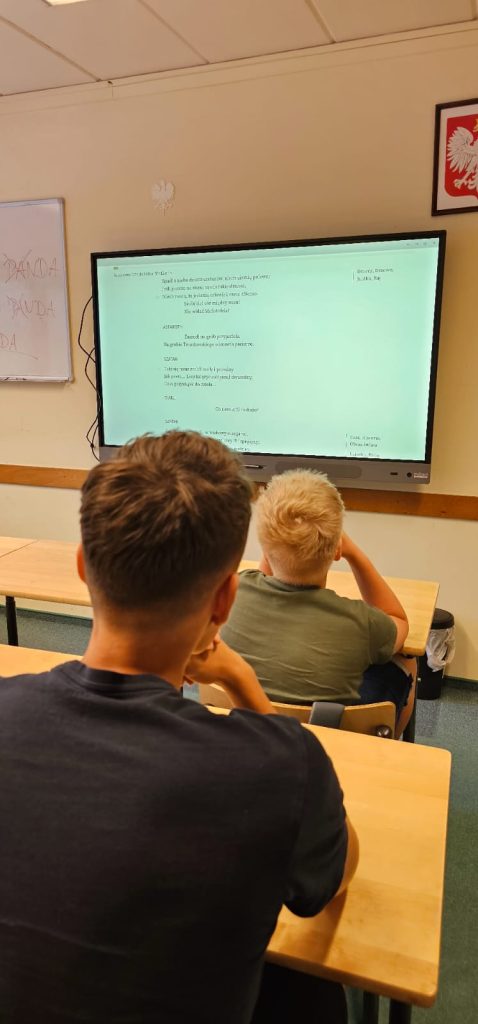 Narodowe Czytanie 2024 w Szkole Polskiej w Helsinkach