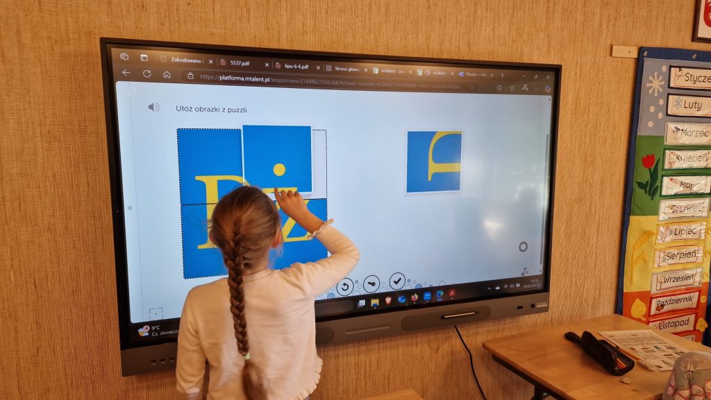 Klasy pierwsze poznały już cały alfabet!