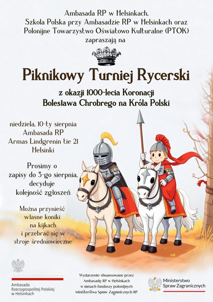 Piknikowy Turniej Rycerski z okazji 1000-lecia koronacji Bolesława Chrobrego!