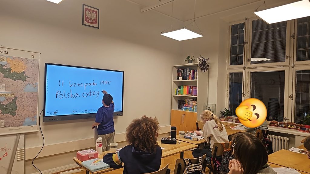 Klasa czwarta rozmawia o niepodległości