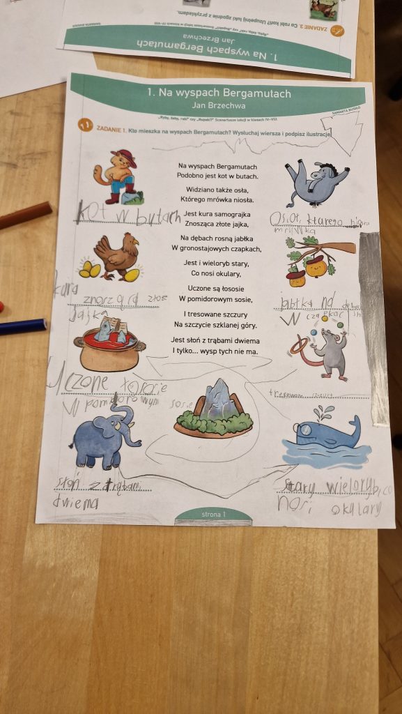 Klasy drugie na Wyspach Bergamutów!